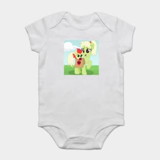 Baby Bright Mac and Granny Smith scene Baby Bodysuit